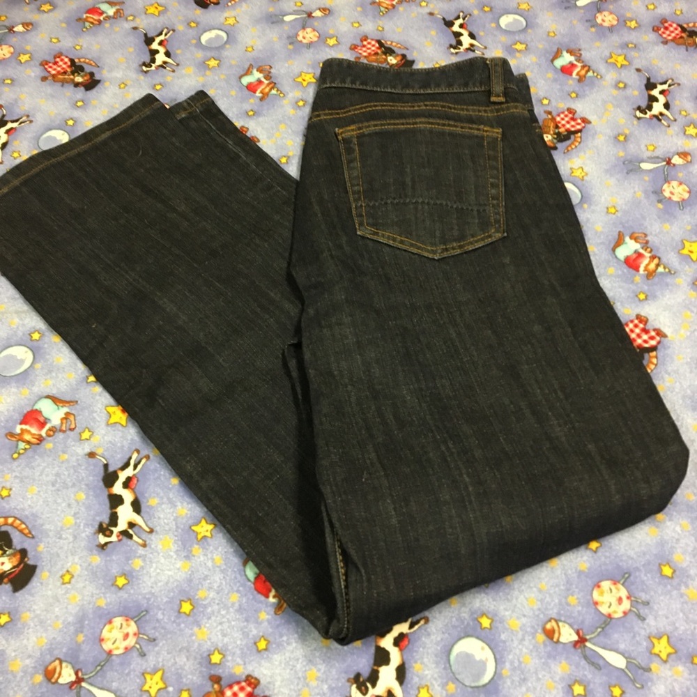 lands end canvas womens straight leg jeans